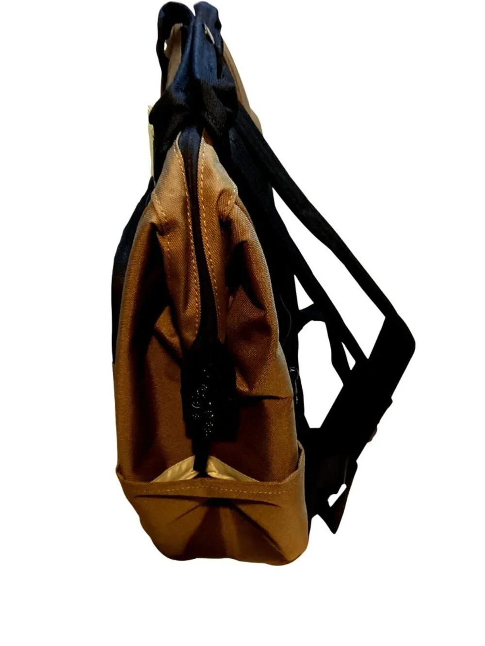 Himawari Backpack w Cross Body Purse Ply Canvas Water Repellent Brown New W Tags